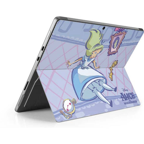Disney Alice in Wonderland Falling down the Rabbit Hole Surface Pro 9 Skin