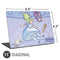 Disney Alice in Wonderland Falling down the Rabbit Hole Universal Laptop 11in (8.8 x 6.2in) Skin
