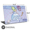 Disney Alice in Wonderland Falling down the Rabbit Hole Universal Laptop 18in (14.6 x 10.6in) Skin