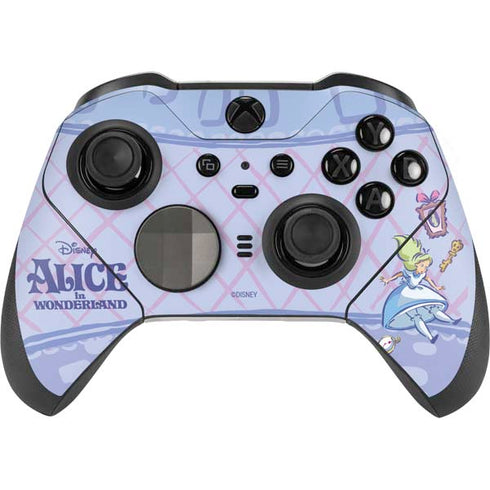 Disney Alice in Wonderland Falling down the Rabbit Hole Xbox Elite Wireless Controller Series 2 Skin