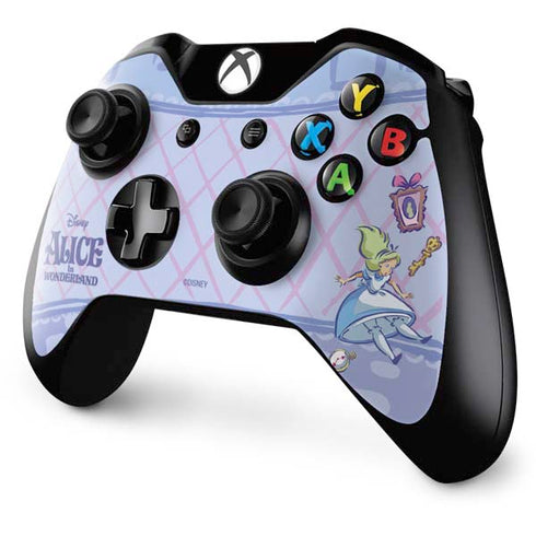 Disney Alice in Wonderland Falling down the Rabbit Hole Xbox One Controller Skin