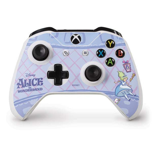 Disney Alice in Wonderland Falling down the Rabbit Hole Xbox One S Controller Skin