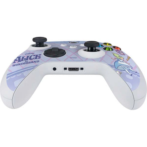 Disney Alice in Wonderland Falling down the Rabbit Hole Xbox Series S Controller Skin
