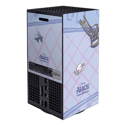 Disney Alice in Wonderland Falling down the Rabbit Hole Xbox Series X Bundle Skin