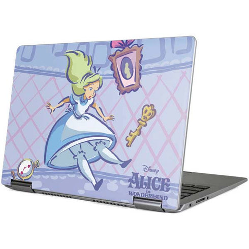 Disney Alice in Wonderland Falling down the Rabbit Hole Yoga 710 14in Skin