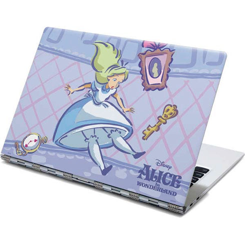 Disney Alice in Wonderland Falling down the Rabbit Hole Yoga 910 2-in-1 14in Touch-Screen Skin