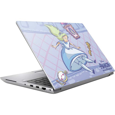 Disney Alice in Wonderland Falling down the Rabbit Hole HP ZBook Fury 16 G10 Skin