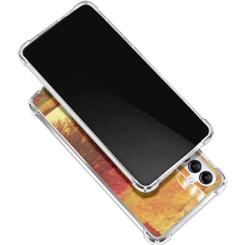 Falling Notes Galaxy A16 5G Clear Case