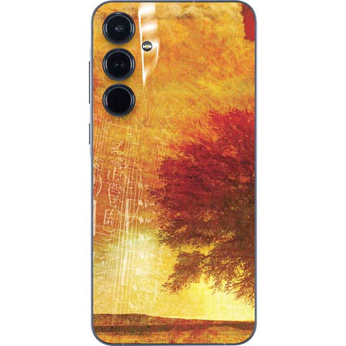 Falling Notes Galaxy A35 5G Skin