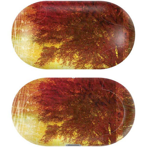 Falling Notes Galaxy Buds Plus Skin