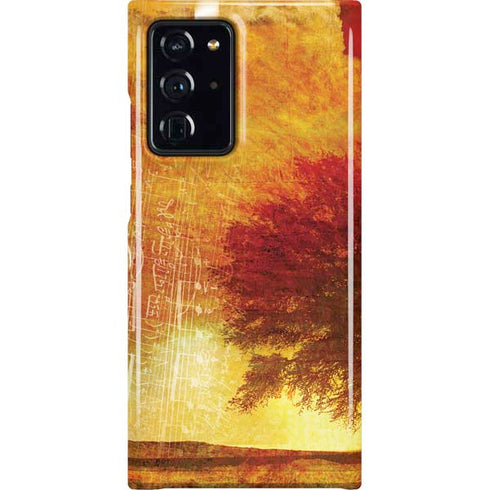 Falling Notes Galaxy Cases