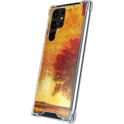 Falling Notes Galaxy S23 Ultra Clear Case