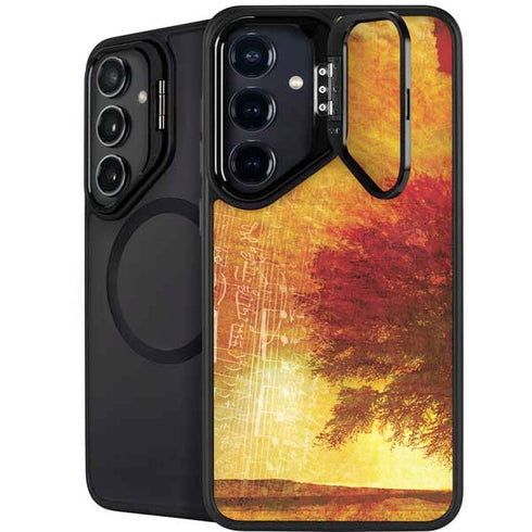 Falling Notes Galaxy S24 FE Kickstand Case