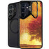 Falling Notes Galaxy S25 Kickstand Case