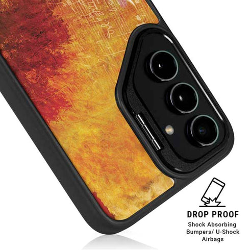 Falling Notes Galaxy S25 Kickstand Case