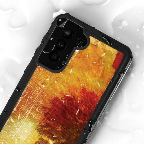 Falling Notes Galaxy S24 Plus Waterproof Case
