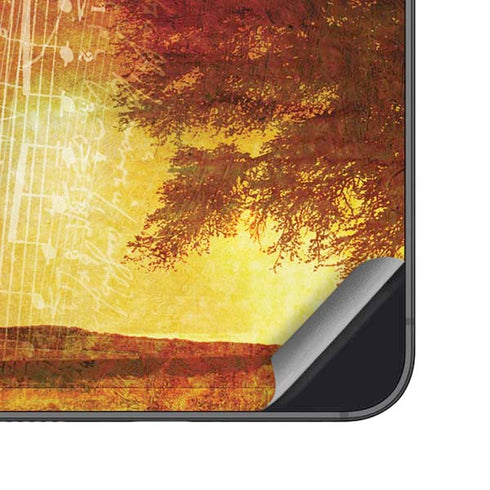 Falling Notes Galaxy S24 Skin