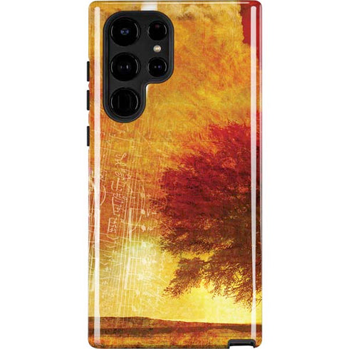 Falling Notes Galaxy S25 Ultra Impact Case