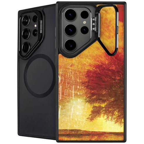 Falling Notes Galaxy S25 Ultra Kickstand Case