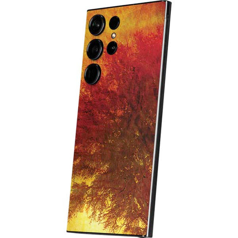 Falling Notes Galaxy S24 Ultra Skin