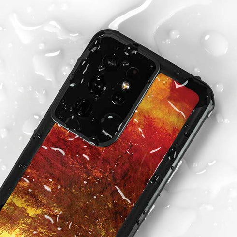 Falling Notes Galaxy S24 Ultra Waterproof Case