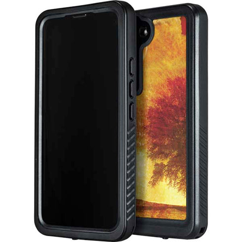 Falling Notes Galaxy S24 Waterproof Case