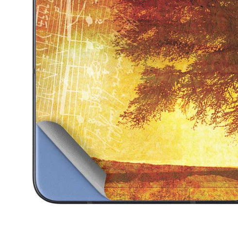 Falling Notes Galaxy Z Fold5 5G Skin