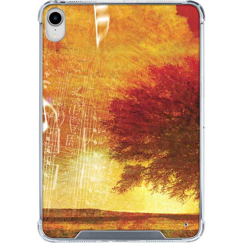 Falling Notes iPad 11th Gen (2025) Clear Case