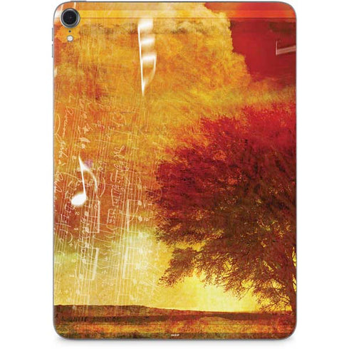 Falling Notes Apple iPad Pro Skin