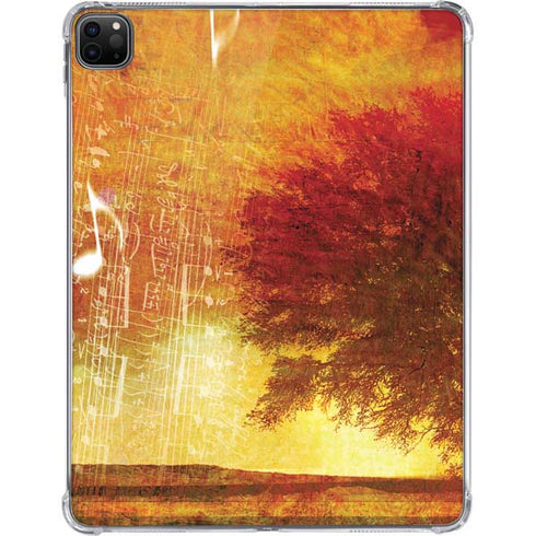 Falling Notes iPad Pro 11in (2024) Clear Case