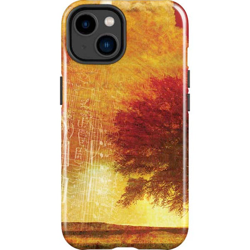 Falling Notes iPhone 15 Impact Case