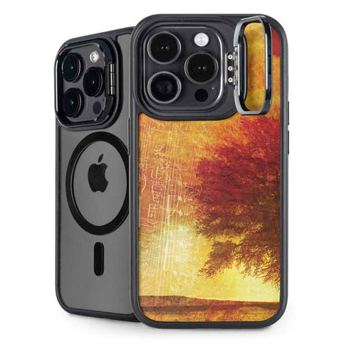 Falling Notes iPhone 15 Pro Max Kickstand Case