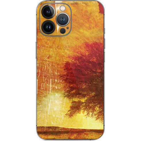 Falling Notes iPhone 15 Pro Max Skin