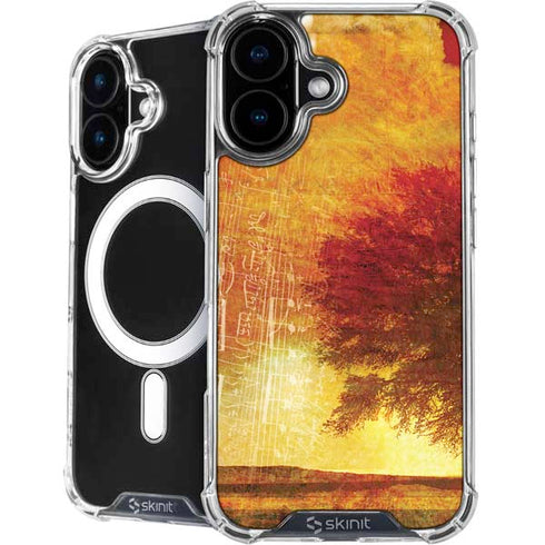 Falling Notes iPhone 16 Plus MagSafe Case