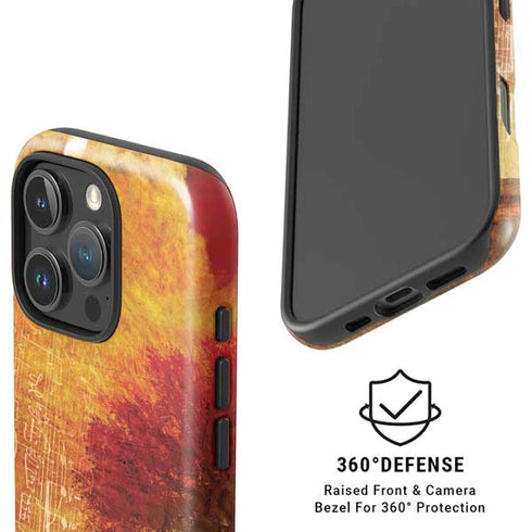 Falling Notes iPhone 16 Pro Magsafe Impact Case