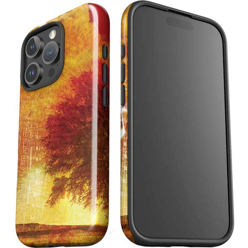Falling Notes iPhone 16 Pro Max Impact Case