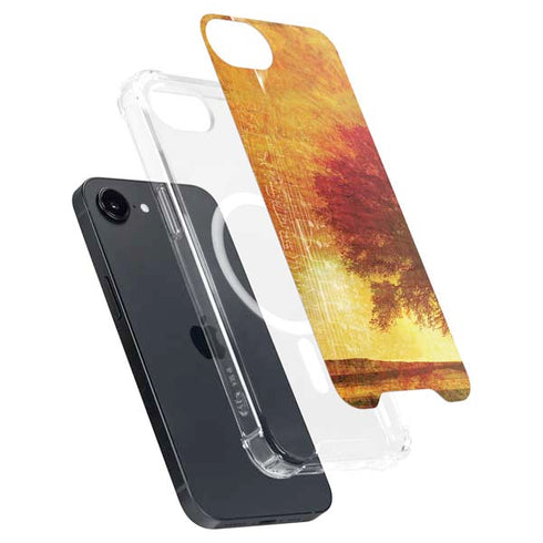 Falling Notes iPhone 16e MagSafe Case