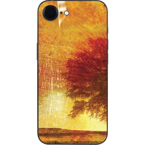 Falling Notes iPhone 16e Skin