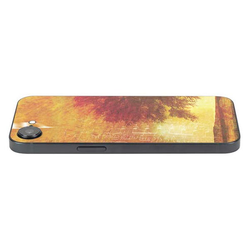 Falling Notes iPhone 16e Skin