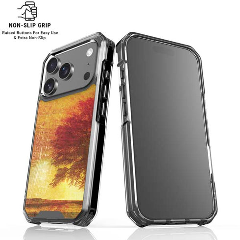 Falling Notes iPhone 18 Pro Clear Case