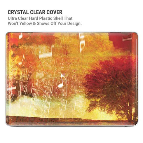 Falling Notes MacBook Cases