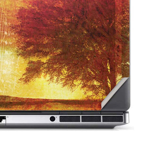 Falling Notes Dell Precision Skin