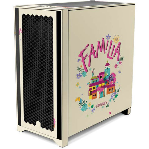 Disney Encanto Familia Corsair 4000D Tempered Glass Mid-Tower ATX Case Skin