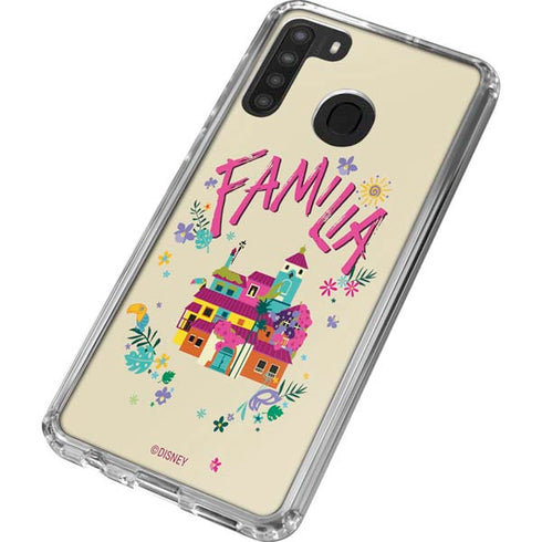 Disney Encanto Familia Galaxy A21 Clear Case