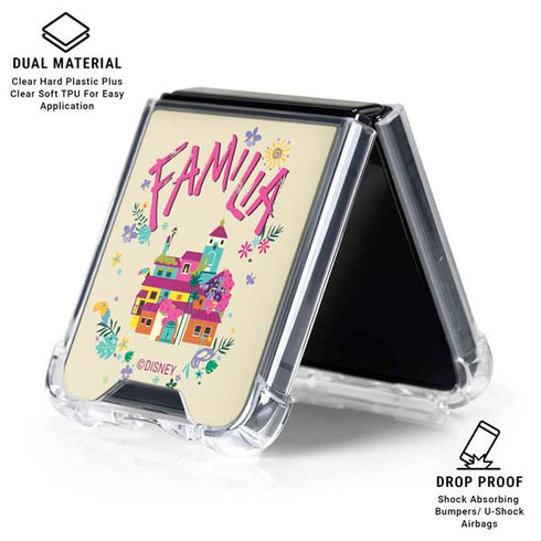Disney Encanto Familia Galaxy Z Flip7 Clear Case
