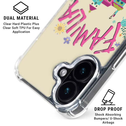 Disney Encanto Familia iPhone 16 Clear Case