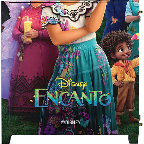 Disney Encanto Familia Poster Corsair 4000D Tempered Glass Mid-Tower ATX Case Skin