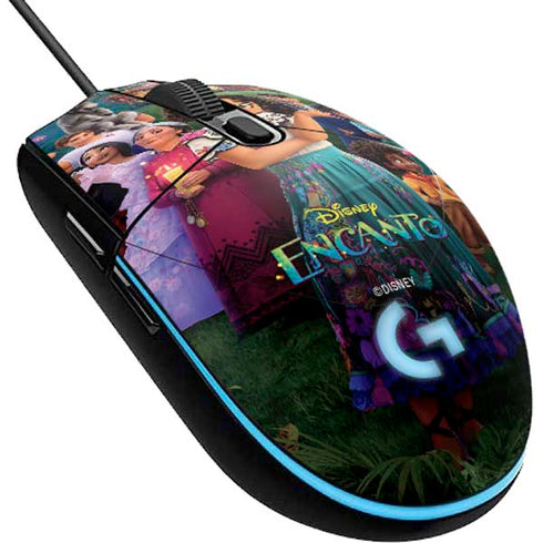 Disney Encanto Familia Poster G203 Prodigy RGB Wired Gaming Mouse Skin
