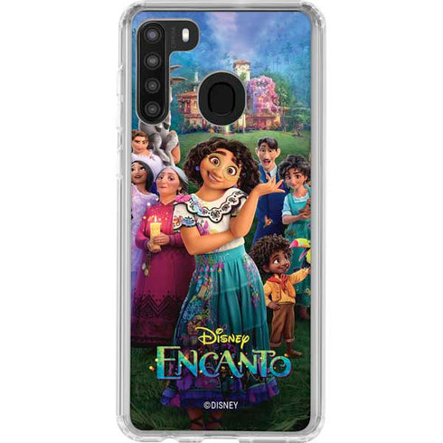 Disney Encanto Familia Poster Galaxy A21 Clear Case