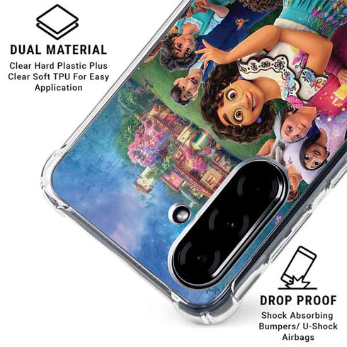 Disney Encanto Familia Poster Galaxy A36 5G Clear Case